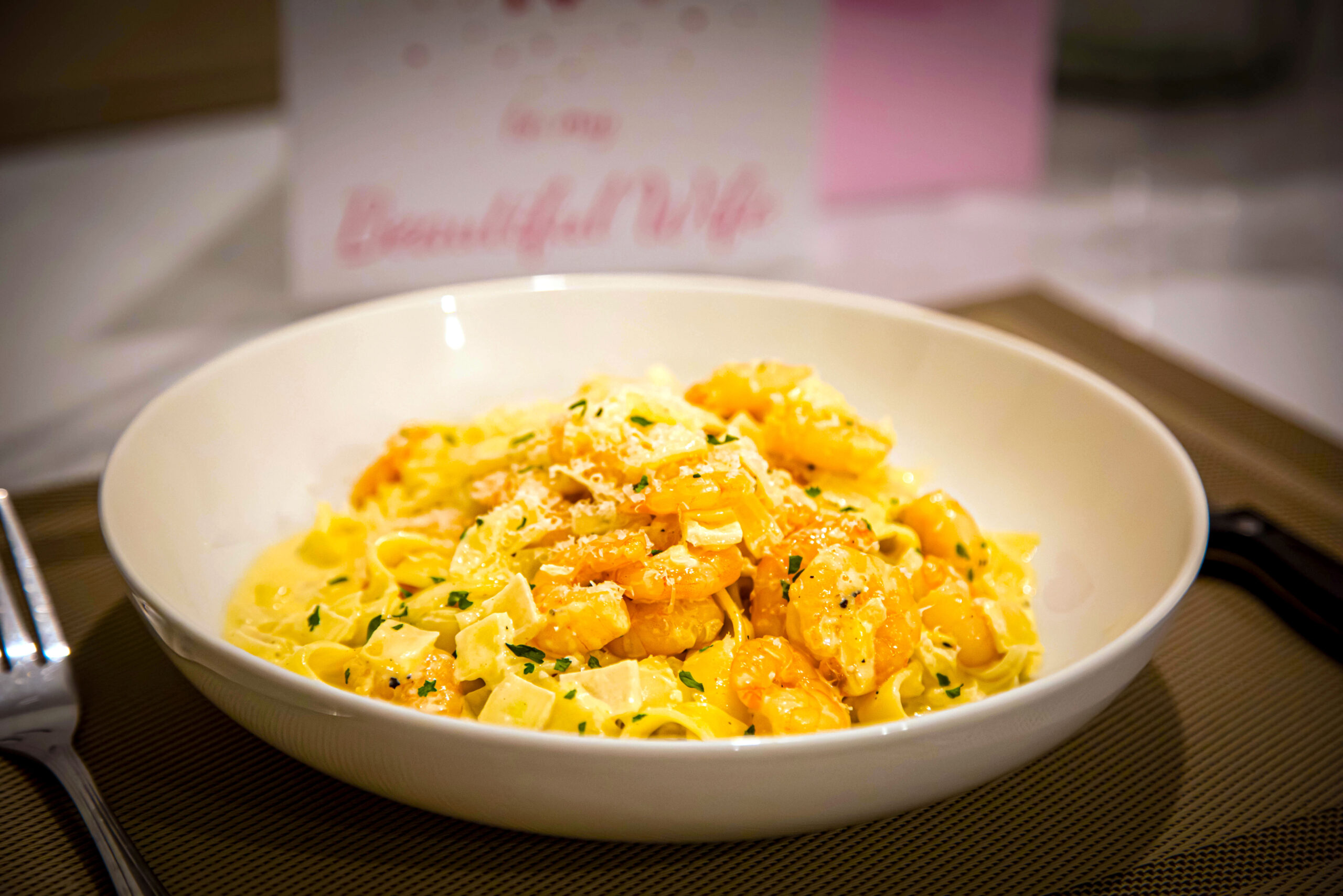 Prawn Alfredo